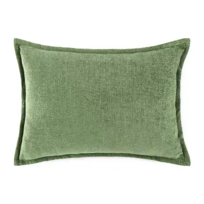 Liz Claiborne Solid Chenille Lumbar Pillow