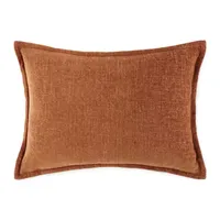 Liz Claiborne Solid Chenille Lumbar Pillow