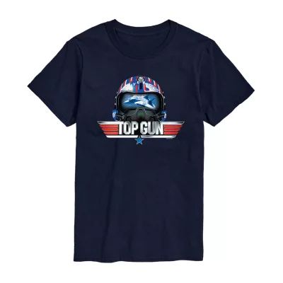 Top Gun Mens Crew Neck Short Sleeve Classic Fit Graphic T-Shirt