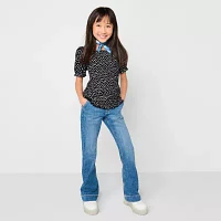 Thereabouts Little & Big Girls Flare Leg Jean