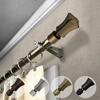 Rod Desyne Fort 3/4 Adjustable Curtain