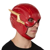 Mens Latex Mask DC Comics The Flash Costume