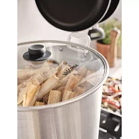 Vasconia -qt. Steamer and Tamale Pot with Glass Lid