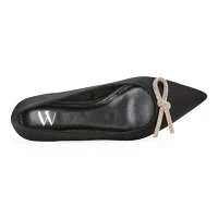 Worthington Womens Ferrer Pointed Toe Ballet Flats