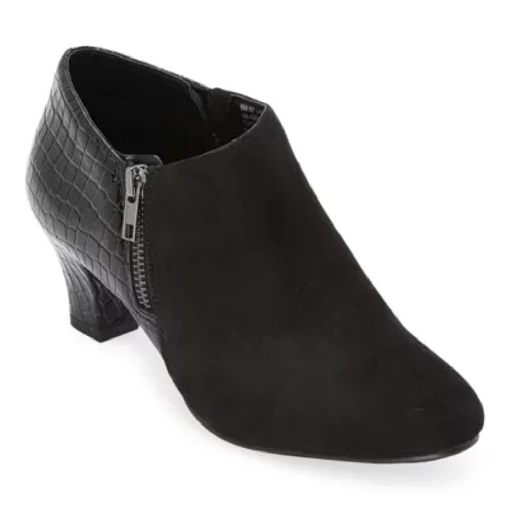 east 5th Womens Larue Block Heel Booties