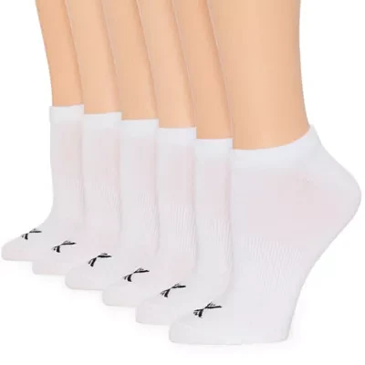 Xersion Essential Performance 6 Pair No Show Socks Womens