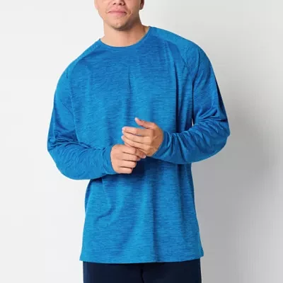 Xersion EverAir Mens Crew Neck Long Sleeve T-Shirt Big and Tall