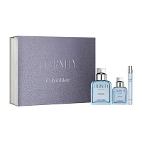 Calvin Klein Eternity For Men Aqua Eau De Toilette 3-Pc Gift Set ($185 Value)