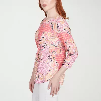 Larky Lark Womens 3/4 Sleeve T-Shirt