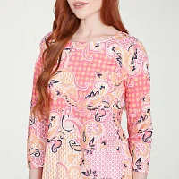 Larky Lark Womens 3/4 Sleeve T-Shirt