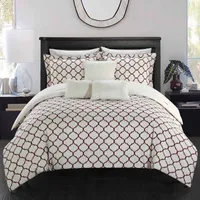 Chic Home Dorothy 10-pc. Midweight Reversible Comforter Set