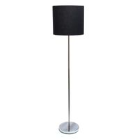 Brushed Nickel Drum Shade Floor Lamp