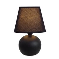 Simple Designs Mini Globe Ceramic Table Lamp