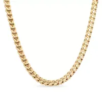 20 Inch Solid Curb Chain Necklace