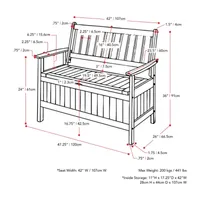 Miramar Patio Bench