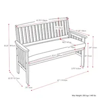 Miramar 4-pc. Conversation Set Weather Resistant