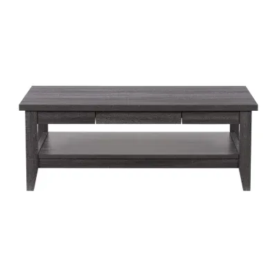 Hollywood Storage 2-Drawer Coffee Table