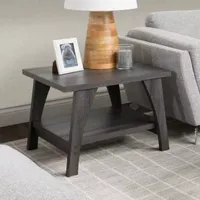 Hollywood Storage End Table