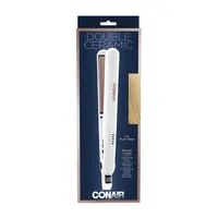 Conair Double Ceramic Rose Gold 1" Flat Iron