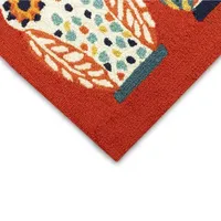 Liora Manne Frontporch What A Hoot Hand Tufted Washable Indoor Outdoor Rectangular Accent Rug