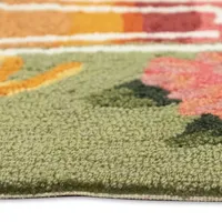 Liora Manne Frontporch Happy Drinks Hand Tufted Rectangular Rugs & Floor Coverings Washable Indoor Outdoor Accent Rugs