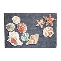 Liora Manne Frontporch Beachcomber Hand Tufted Washable Indoor Outdoor Rectangular Accent Rug