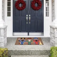 Liora Manne Frontporch Nutcracker Hand Tufted Rectangular Rugs & Floor Coverings Washable Indoor Outdoor Accent Rugs