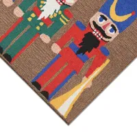 Liora Manne Frontporch Nutcracker Hand Tufted Rectangular Rugs & Floor Coverings Washable Indoor Outdoor Accent Rugs