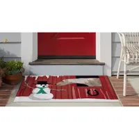 Liora Manne Frontporch Farm To Table Hand Tufted Rectangular Rugs & Floor Coverings Washable Indoor Outdoor Accent Rugs