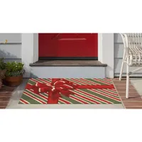 Liora Manne Frontporch Giftbox Hand Tufted Rectangular Rugs & Floor Coverings Washable Indoor Outdoor Accent