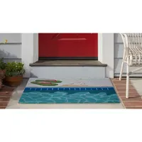 Liora Manne Frontporch Poolside Hand Tufted Rectangular Rugs & Floor Coverings Washable Indoor Outdoor Accent