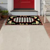 Liora Manne Frontporch Rooster Indoor/Outdoor Rug