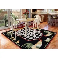 Liora Manne Frontporch Rooster Indoor/Outdoor Rug