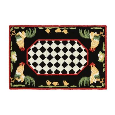 Liora Manne Frontporch Rooster Indoor/Outdoor Rug