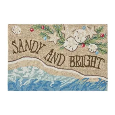 Liora Manne Frontporch Sandy & Bright Indoor/Outdoor Rug