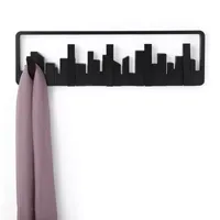 Umbra Black Modern Skyline Wall Hook