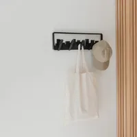 Umbra Black Modern Skyline Wall Hook