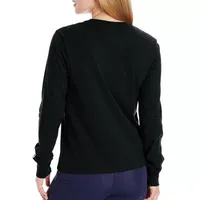 Champion Womens Crew Neck Long Sleeve T-Shirt