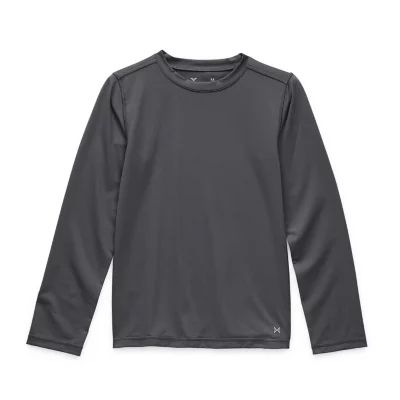 Xersion Little & Big Boys Crew Neck Long Sleeve T-Shirt