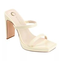 Journee Collection Womens Naivee Open Toe Block Heel Pumps