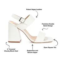 Journee Collection Womens Adras Block Heel Pumps