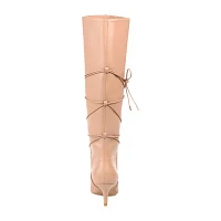 Journee Collection Womens Kaavia Stiletto Heel Riding Boots