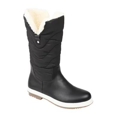 Journee Collection Womens Pippah Block Heel Winter Boots