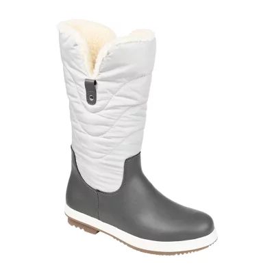 Journee Collection Womens Pippah Block Heel Winter Boots