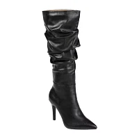 Journee Collection Womens Sarie Stiletto Heel Dress Boots