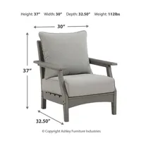 Signature Design by Ashley® Visola 2-pc. Patio Lounge Chair