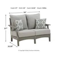 Signature Design by Ashley® Visola Patio Loveseat