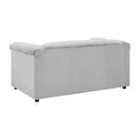 Signature Design by Ashley® Josanna Velvet Chesterfield Loveseat