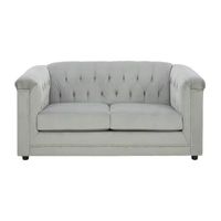 Signature Design by Ashley® Josanna Velvet Chesterfield Loveseat