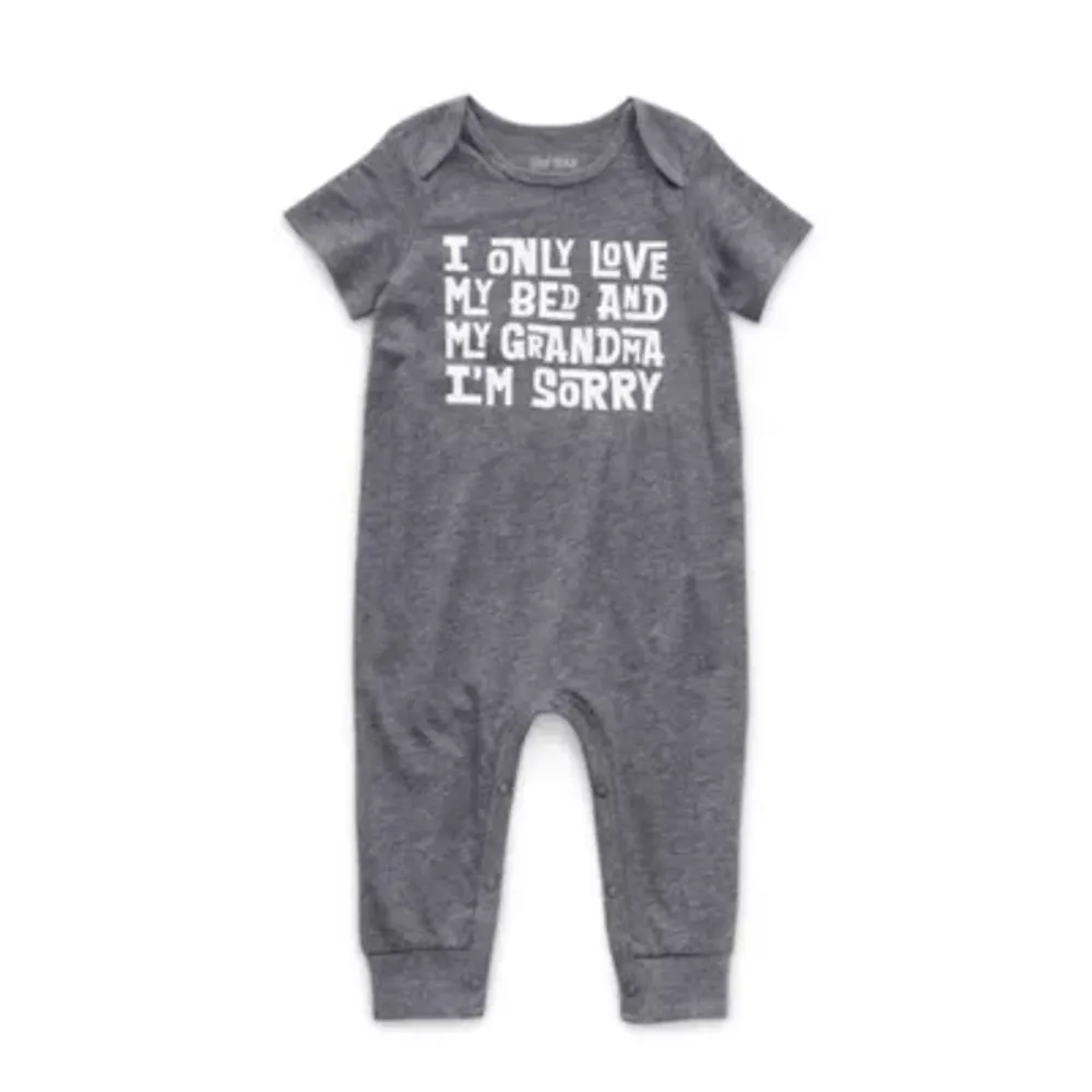 Okie Dokie Baby Unisex Short Sleeve Jumpsuit